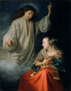 受胎告知 作： Godfried Schalcken