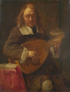 聴覚。 シリーズ The Five Senses より、1661 年以前。 作： Gonzales Coques
