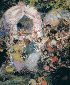 フラメンコ ダンサー、ゴンサロ ビルバオ イ マルティネス作、1915 年ごろ 作： Gonzalo Bilbao Martinez