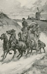 昔のステージコーチ 作： Gordon Frederick Browne