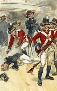 ネルソン提督、トラファルガーの戦いで致命傷 作： Gordon Frederick Browne