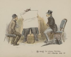 暖かい人は他の人もそうだと思っている 作： Gordon Frederick Browne