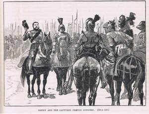 ヘンリーと捕らえられたフランスの将校1513