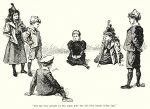 E・ネスビット著「The Story of the Treasure Seekers」のイラスト（リトグラフ）。 作： Gordon Frederick Browne