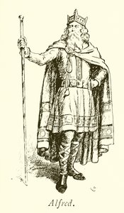 アルフレッド大王 作： Gordon Frederick Browne