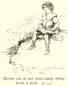 少年としてのネルソン 作： Gordon Frederick Browne