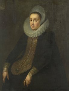 ルクレティア・デル・プラド、ジェレミアス・ブディノワの妻 作： Gortzius Geldorp