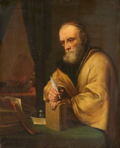 古い学者 作： Gottfried Kneller (copy after)