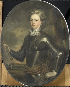 初代アルベマール伯爵の肖像 作： Gottfried Kneller (copy after)