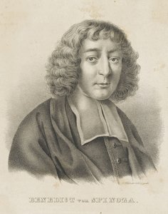 Baruch Spinozaの肖像、c。 1830～1840年。 作： Gottfried Küstner