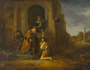 放蕩息子の帰還、1640-1642年頃 作： Govaert Flinck