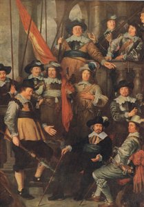 アムステルダムの市民ガード1645の会社、Bibbbys Annual、1916-17 作： Govaert Flinck