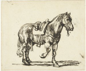 良きサマリア人の馬 作： Govert Flinck
