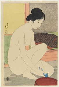 1915年10月のお風呂の女