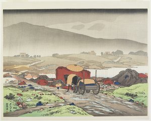 ヤババレー、1918 作： Goyo Hashiguchi
