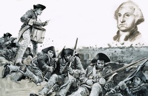 ヨークタウンの戦いでパーレイを求めるドラマー 作： グラハム・コトン