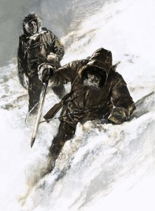 アイザック・ストリンガー博士とC.F.ジョンソンはユーコンを横断した 作： グラハム・コトン