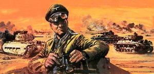 北アフリカのロンメル 作： グラハム・コトン