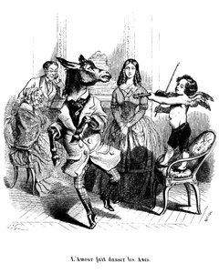 100の箴言」のイラスト 作： Grandville (1803 47)