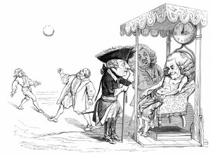 アンリ・フルニエによる小説『Un Autre Monde』の挿絵 作： Grandville (1803 47)