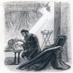 託宣と不浄 - ラ・フォンテーヌの寓話 作： Grandville