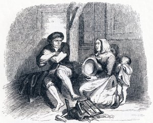 腰と胃 - ラ・フォンテーヌの寓話 作： Grandville