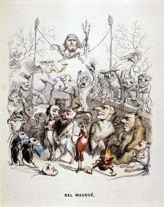 動物の仮面舞踏会 - by Grandville 作： Grandville