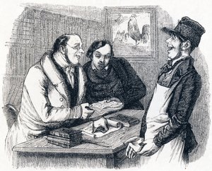 焙煎機と真珠（Le coq et la perle） - La Fontaineの寓話 作： Grandville