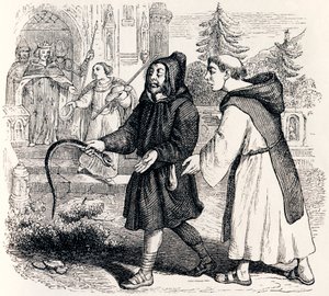 羊飼いと王様（Le berger et le roi） - La Fontaineの寓話 作： Grandville