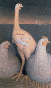 思春期、1933 作： Grant Wood
