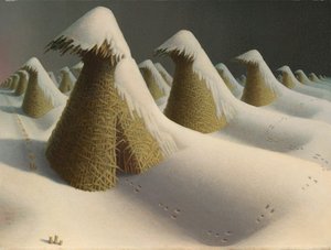 1940-41年1月 作： Grant Wood