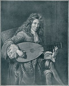 チャールズ・ムートン、c1626-1710。フランスのルテニストとリュートの作曲家、1909年