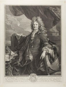 シャルル・ドジェ、王の系図学者 作： Gérard Edelinck