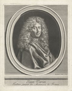 ジャン・ヴァランの肖像 作： Gérard Edelinck
