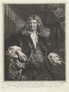 マルティン・デジャルダンの肖像 Martinus Vanden Baugart (オブジェクトのタイトル) 作： Gérard Edelinck
