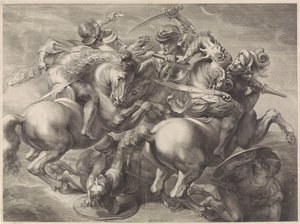 騎手の戦い 作： Gérard Edelinck