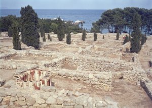 エンポリオン港のギリシャ遺跡 作： Greek