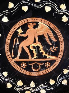 メリーソート・カップ、紀元前330～310年頃（陶製） 作： Greek