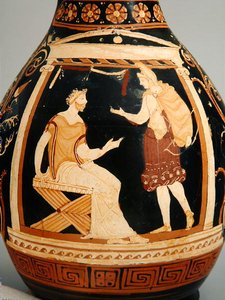 オイノコエ（第3形態）紀元前340～320年頃（陶製）（詳細） 作： Greek
