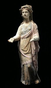 カノサン像 前4～前3世紀 テラコッタ 作： Greek Greek