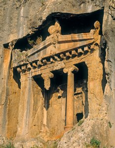 リュキアの岩の墓 作： Greek School