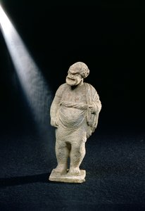 ボオティア、タナグラ出身の漫画俳優の小像