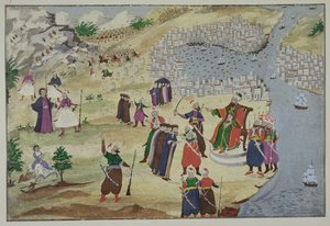 ギリシャ独立戦争の絵画史から予測されるコンスタンティノープル陥落 作： Greek School