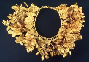 リース、ギリシャ、紀元前4世紀後半（金） 作： Greek School