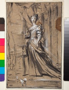女性の肖像 作： Gregorio De Ferrari