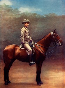 「ヴィクトリア騎馬ライフルの士官」、1901 年。