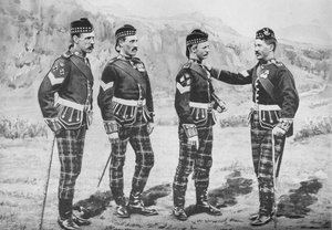 軍曹、シーフォースハイランダーズ、c1880 作： Gregory and Co