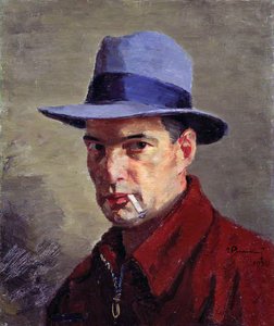 自画像 作： Grigory Grigorievich Ryazhsky