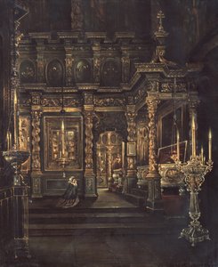 1862年ロストフの聖母マリア大聖堂の仮定 作： Grigory Vasilievich Yurov