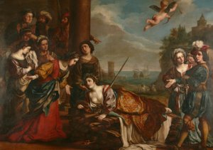 ディドの死 作： Guercino (1591 1666) (after)